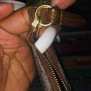 linea gg supreme canvas key case pouch